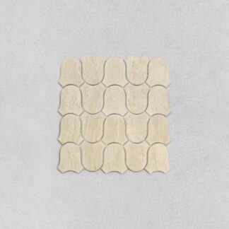 Bellaflair Travertine Satin Mosaic