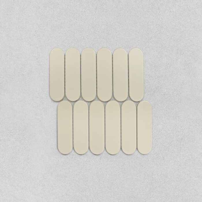Ovella Beige Satin Mosaic