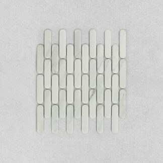 Luna Carrara Satin Mosaic