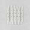 Luna White Satin Mosaic