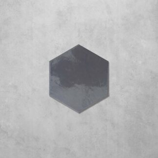 Hexagon Charcoal Gloss