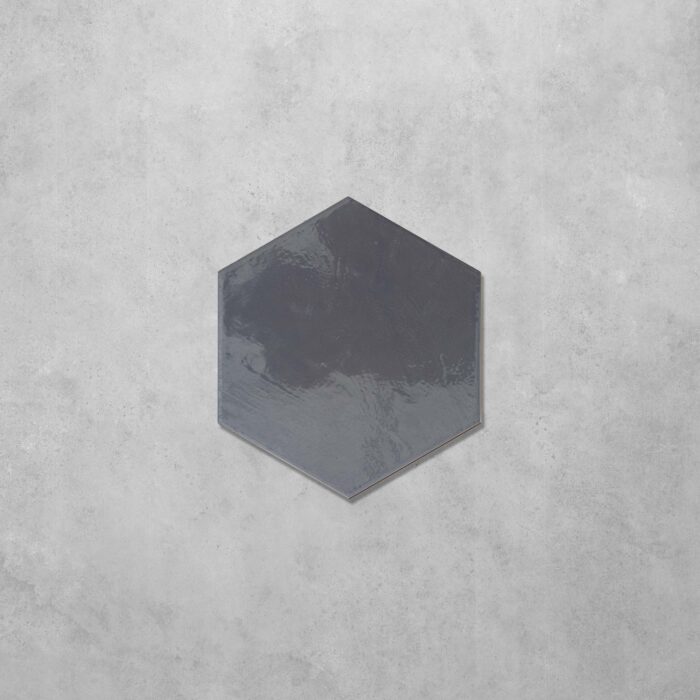 Hexagon Charcoal Gloss