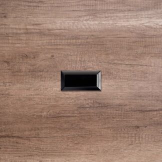 Basics Black Bevelled Edge Matt