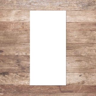 Basics White Satin Cushion Edge