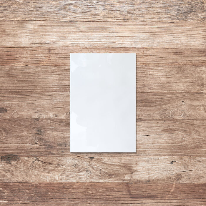 Basics Ultra White Gloss Ripple