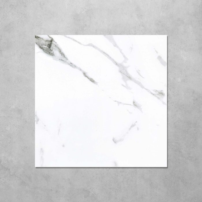 600x600mm Carrara X Marble Satin