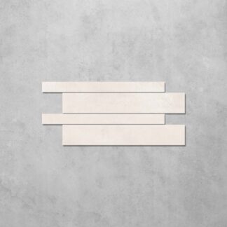 Cemento White Lappato Mosaic