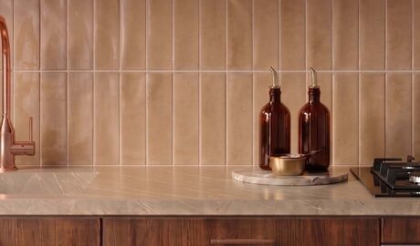 Artisan Terra Warm Kitchen - Colourful Tiles Banner