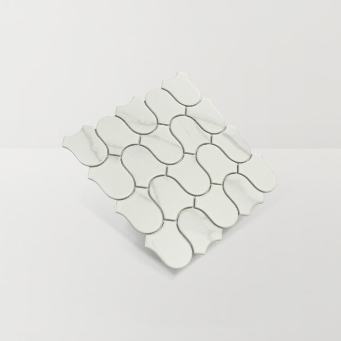 Angled photo of Bellaflair Carrara Mosaic