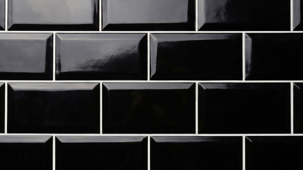Classic brick bond tile pattern featuring offset rectangular tiles for a clean, versatile wall or floor design.