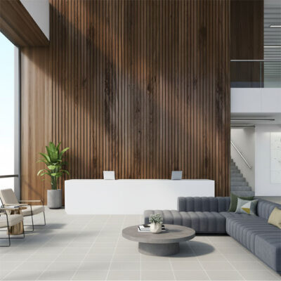 Elements ceramic tile range with neutral tones and refined minimalist texture.
