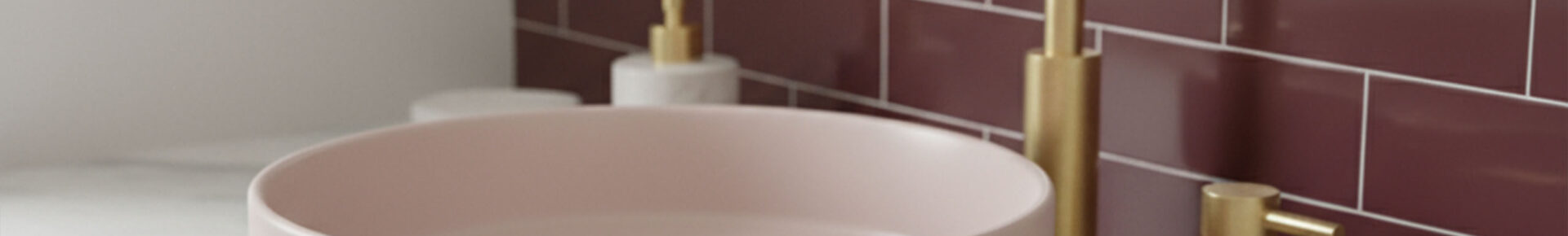 Bathroom interior featuring glazed tiles on walls and floor for a modern, clean look.