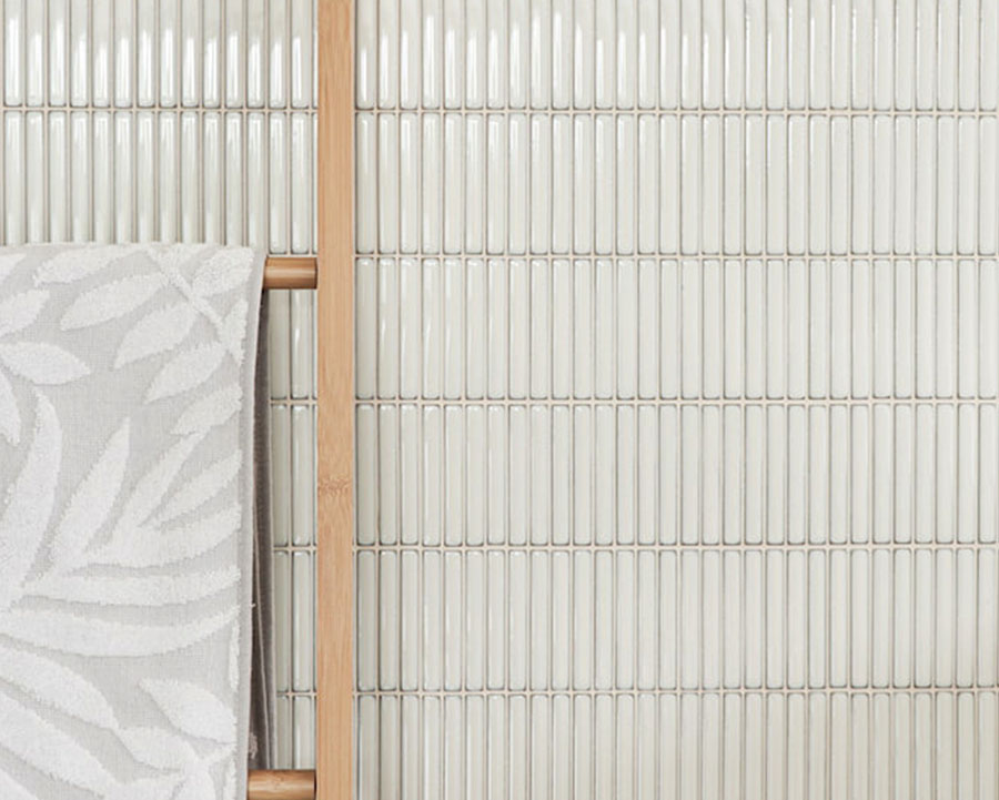 Neutral coloured tiles and interiors showcasing the calming and timeless appeal of neutral colour psychology