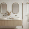 Neutral White Satin Tiles