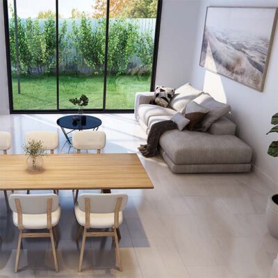 Nordik Stone Scandinavian-inspired stone-look tile with soft grain textures.
