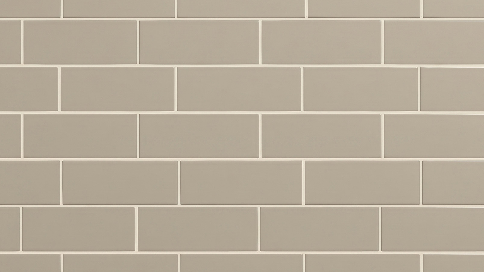 One third offset tile pattern with each row shifted by one third of the tile length for a balanced staggered layout.