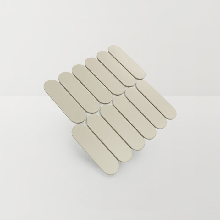 Angled photo of Ovella Beige Mosaic
