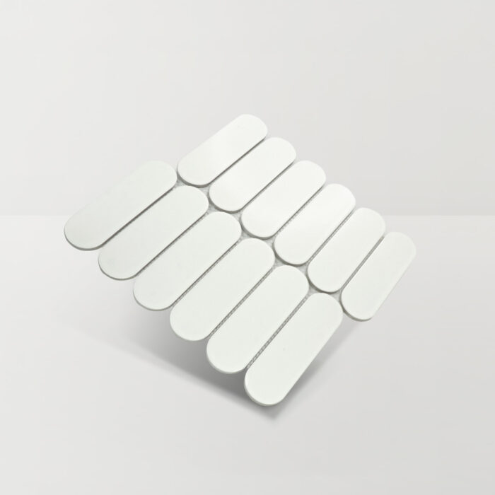 Angled photo of Ovella White Mosaic
