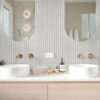 Oyster Beige Gloss Bathroom