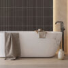 Pastella Dark Grey Gloss Japandi Style Bathroom