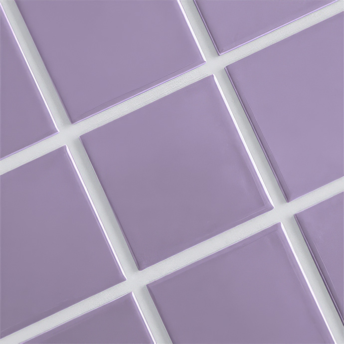 Purple tiles and interior design inspiration