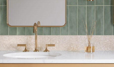Small Bathroom Design Tiles Banner