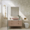Solar Pearl 150x150mm Gloss in Bathroom