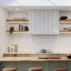 Solar - White 75x230 Kitchen Tiled Splashback