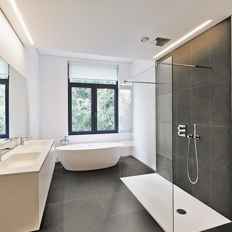 Sorrento Olive Gloss Bathroom
