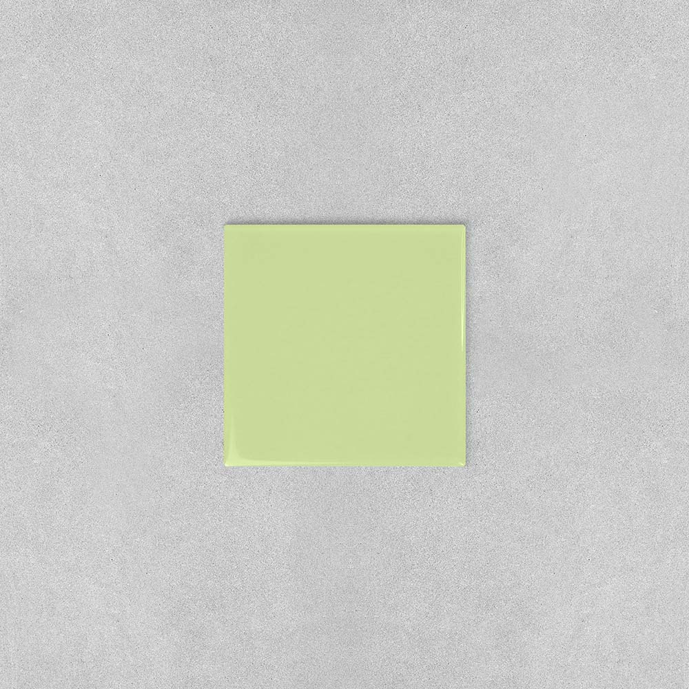 Spectrum Gecko 97x97 green wall tiles with vibrant earthy green colouring