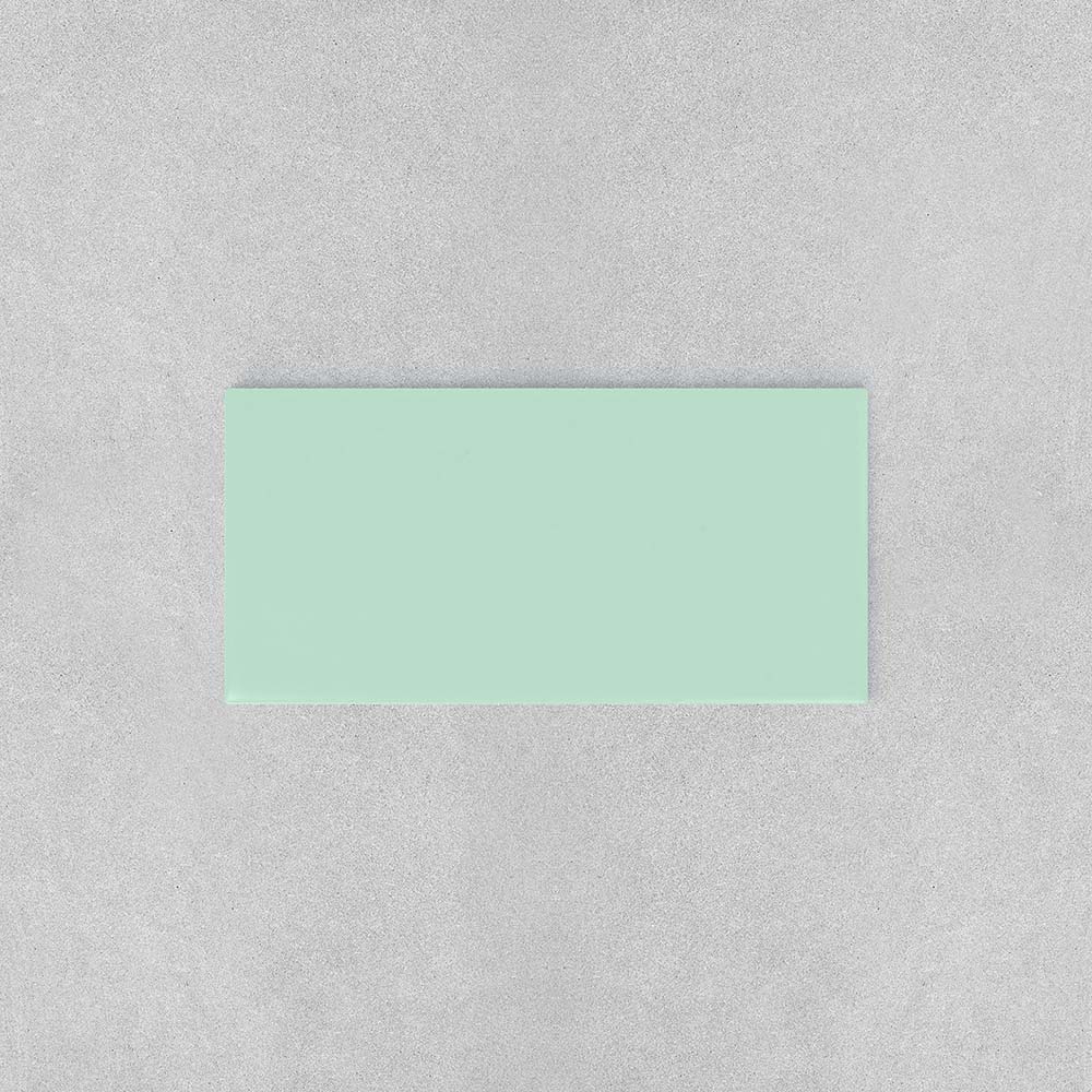 Spectrum Mint 97x197 green tiles with soft mint tones and glossy finish