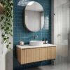 Spectrum Plus Antique Blue Range of Tiles in Bathroom