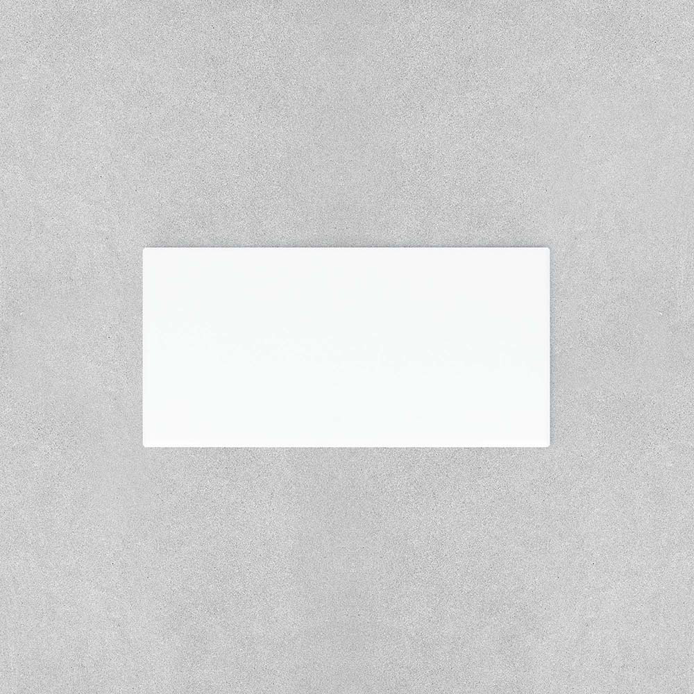 Spectrum Plus White Satin 97x197 wall tiles with clean white colouring and satin finish