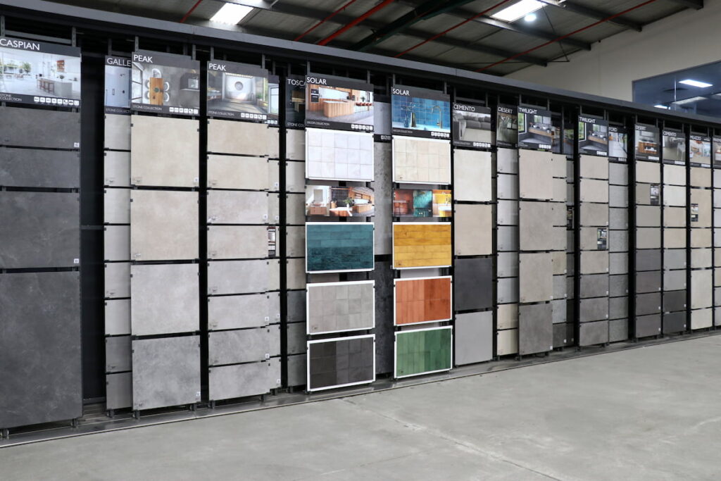 Tile Range Display Wall
