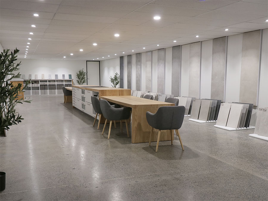Wantirna Showroom Tile Selection